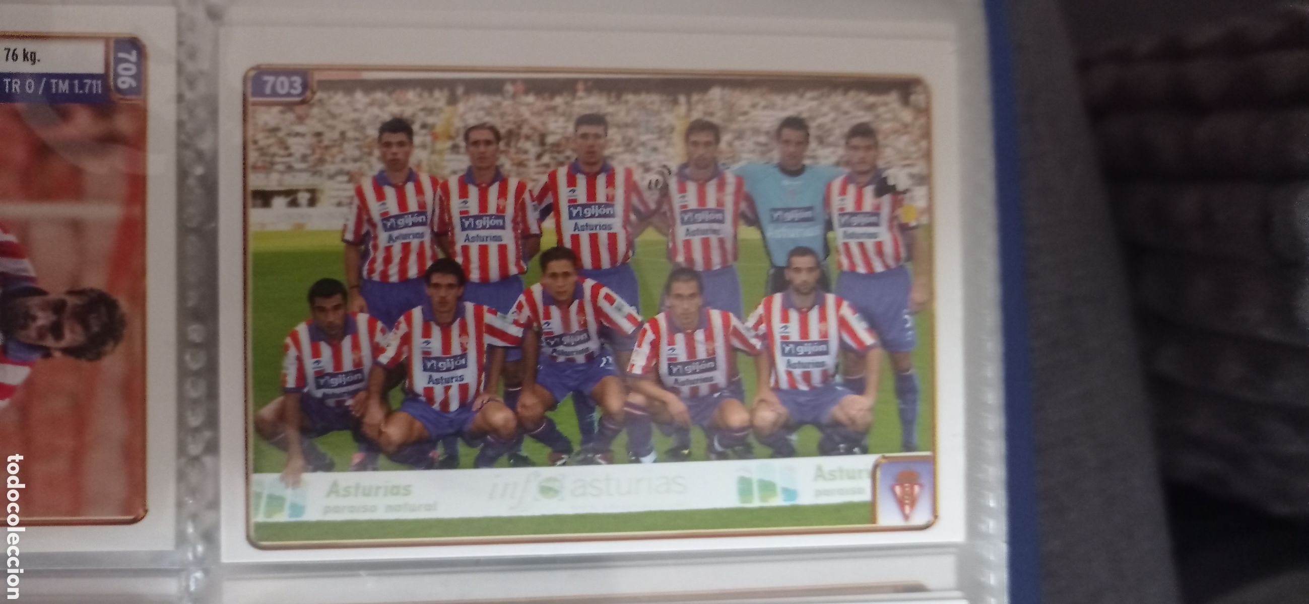 Cromos de F&uacute;tbol: M REAL SPORTING GIJ&Oacute;N EQUIPO COMPLETO MUNDICROMO 2004 2005 LEER DESCRIPCI&Oacute;N