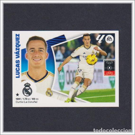 Fu&szlig;ball-Sticker: LIGA ESTE 2024 2025 24 25 PANINI LUCAS VAZQUEZ 9A 9 A REAL MADRID COLECCI&Oacute;N ALBUM 1&ordf; EDICI&Oacute;N
