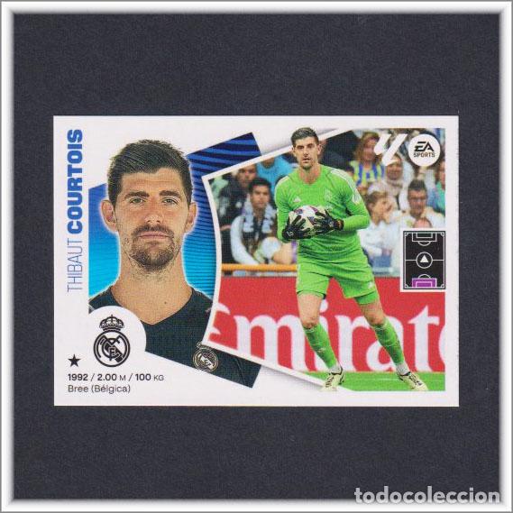 Cromos de F&uacute;tbol: LIGA ESTE 2024 2025 24 25 PANINI COURTOIS 3 REAL MADRID COLECCI&Oacute;N ALBUM 1&ordf; EDICI&Oacute;N