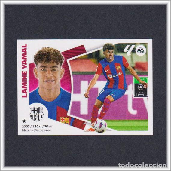 Cromos de F&uacute;tbol: LIGA ESTE 2024 2025 24 25 PANINI LAMINE YAMAL 20 BARCELONA BAR&Ccedil;A COLECCI&Oacute;N ALBUM 1&ordf; EDICI&Oacute;N
