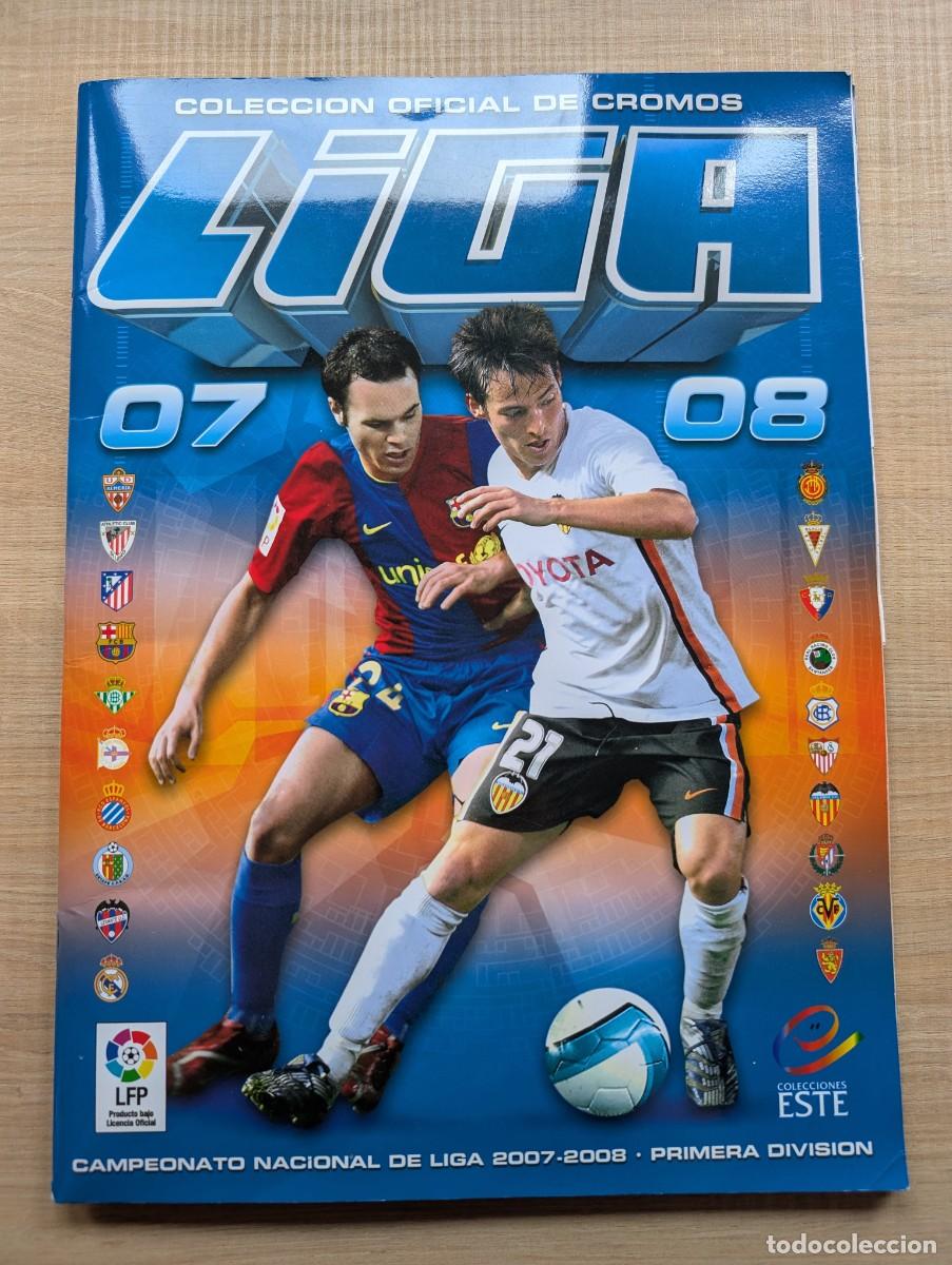 Cromos de Futebol: &Aacute;lbum Liga 2007-2008 Ediciones Este - Completo (Incluye 614 cromos).