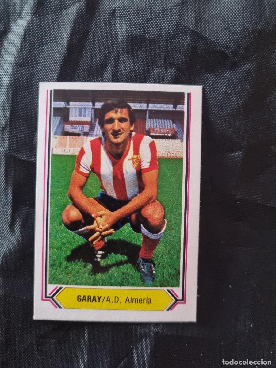 Figurine di Calcio: GARAY. ALMERIA. SIN PEGAR. EDICIONES ESTE LIGA 80/81. 1980/81. 1980/1981. PEDIDO MINIMO 3&euro;