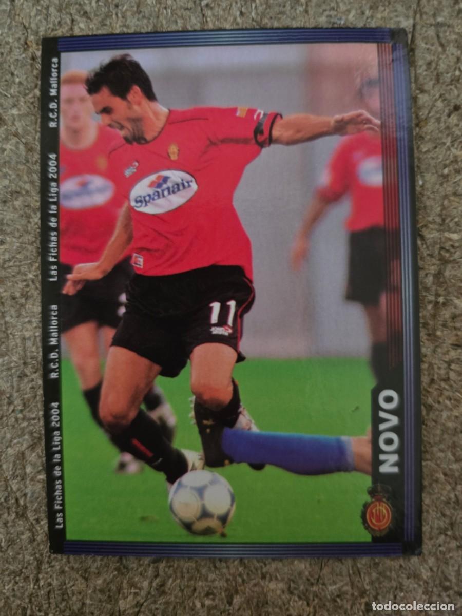 Cromos de Futebol: Cromo Futbol.Fichas Liga 2004.Num 228.Novo Mallorca.Mundicromo