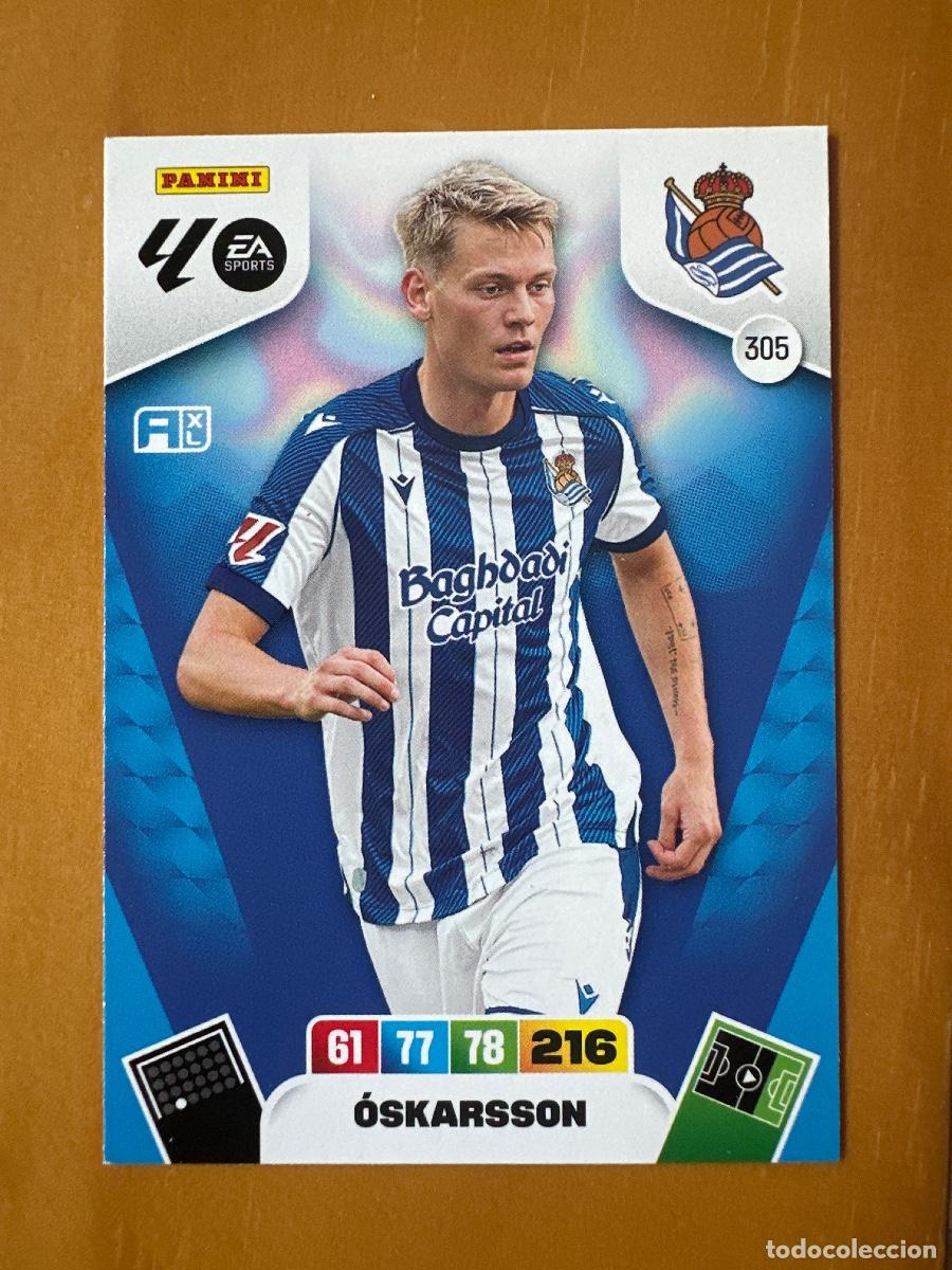 Football Stickers: 305 Orri &Oacute;skarsson, Real Sociedad, Panini Adrenalyn XL La Liga 2025 2026 25 26