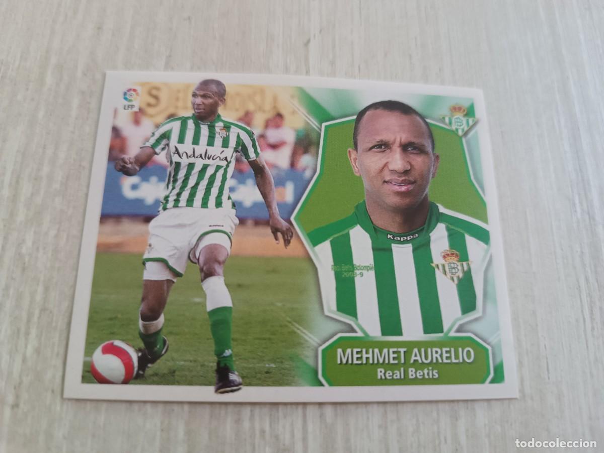 Cromos de F&uacute;tbol: MEHMET AURELIO FICHAJE 21 LIGA ESTE 2008 2009 08 09. NUNCA PEGADO.