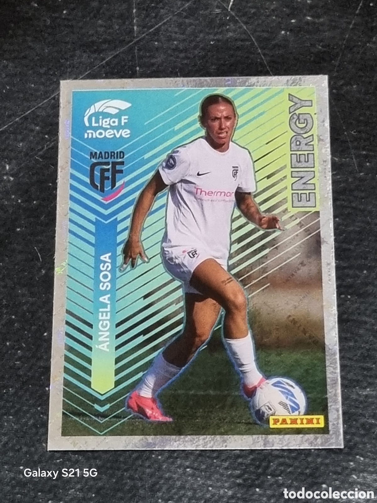 Cromos de F&uacute;tbol: 333 - ANGELA SOSA , MADRID CLUB F&Uacute;TBOL ENERGY LIGA F FEMENINA 2025 2026