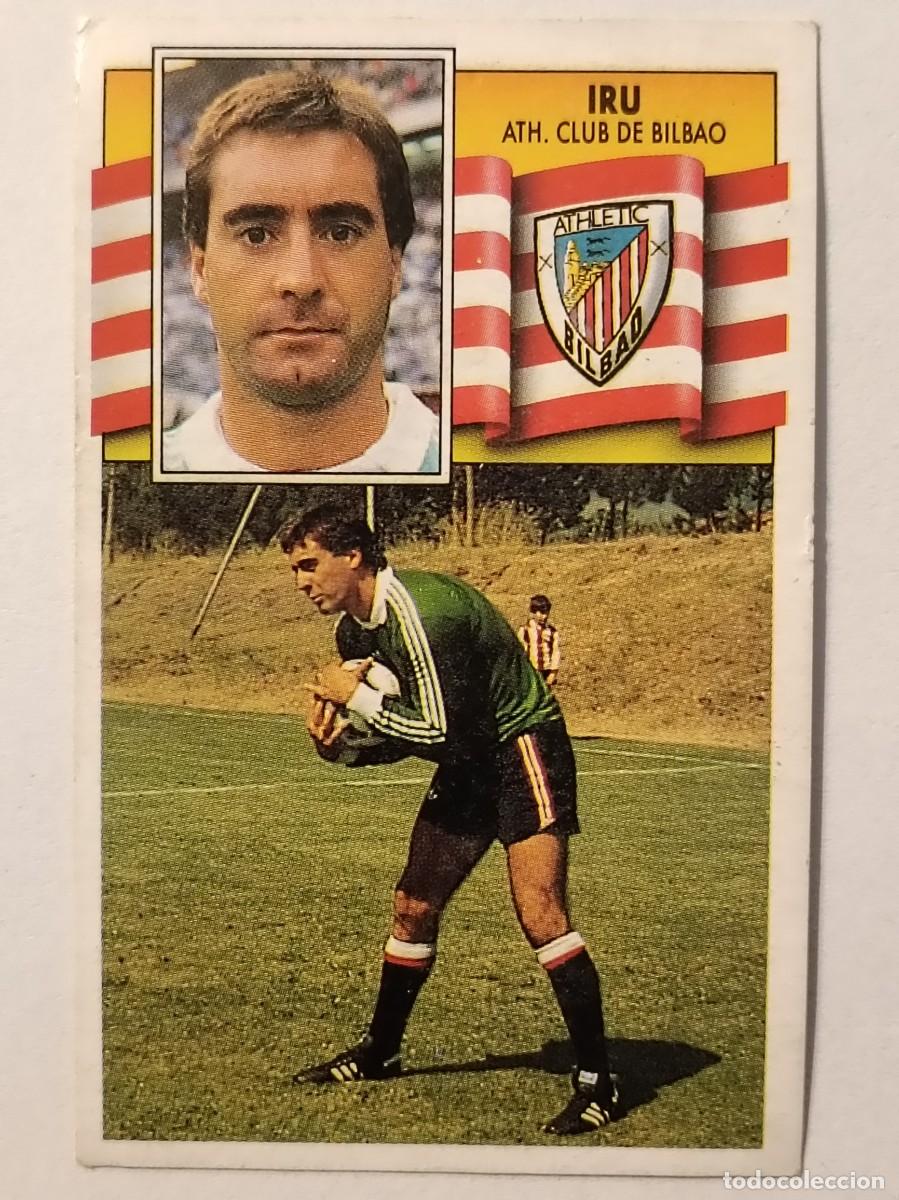 Fu&szlig;ball-Sticker: IRU ATHLETIC BILBAO LIGA 90/91 ESTE