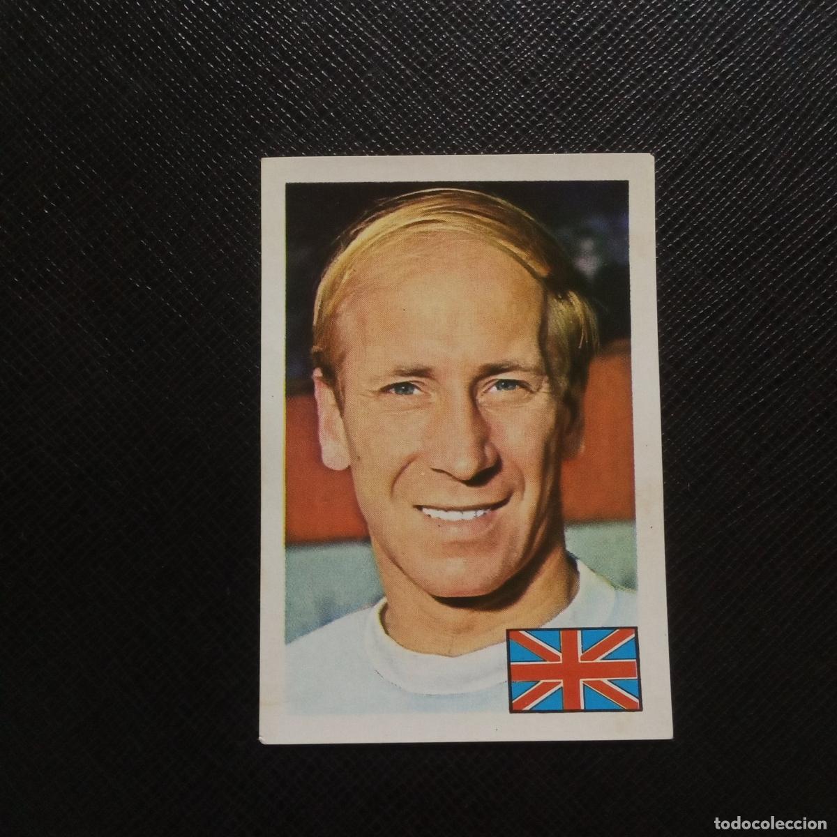 Fu&szlig;ball-Sticker: 11 BOBBY CHARLTON INGLATERRA FHER MUNICH 1974 CROMO MUNDIAL FUTBOL 74 - SIN PEGAR - A48 PG50