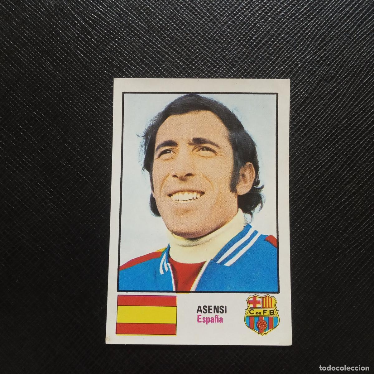 Fu&szlig;ball-Sticker: 23 ASENSI ESPA&Ntilde;A FHER MUNICH 1974 CROMO MUNDIAL FUTBOL 74 - SIN PEGAR - A48 PG51