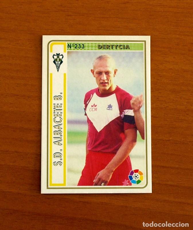 Fu&szlig;ball-Sticker: Albacete -N&ordm; 233 Dertycia -Mundicromo Las Fichas de la Liga 1994-1995-94-95