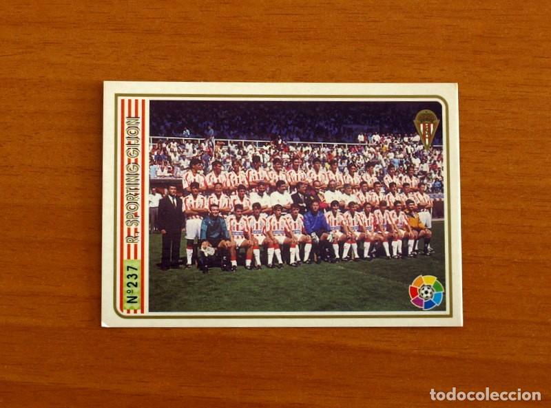 Cromos de F&uacute;tbol: Sporting de Gij&oacute;n -N&ordm; 237 Plantilla-Equipo -Mundicromo Las Fichas de la Liga 1994-1995-94-95
