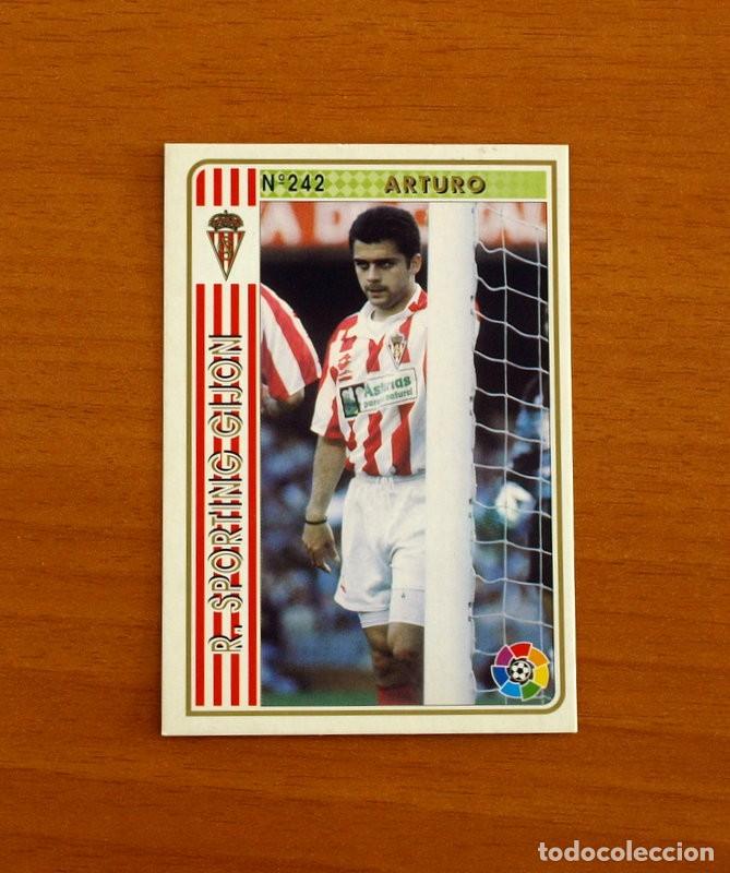 Cromos de F&uacute;tbol: Sporting de Gij&oacute;n -N&ordm; 242 Arturo -Mundicromo Las Fichas de la Liga 1994-1995-94-95