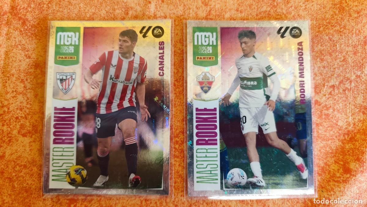 Cromos de f&uacute;tbol: Lote de 2 Master Rookie - Foto 1