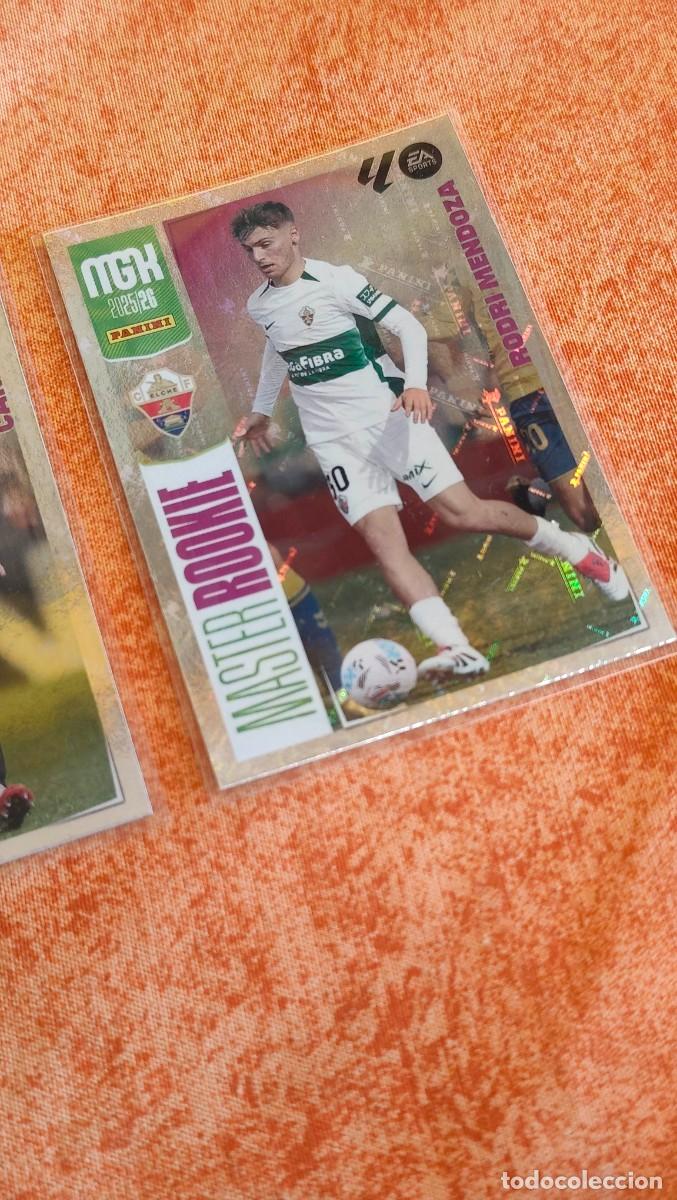 Cromos de f&uacute;tbol: Lote de 2 Master Rookie - Foto 4