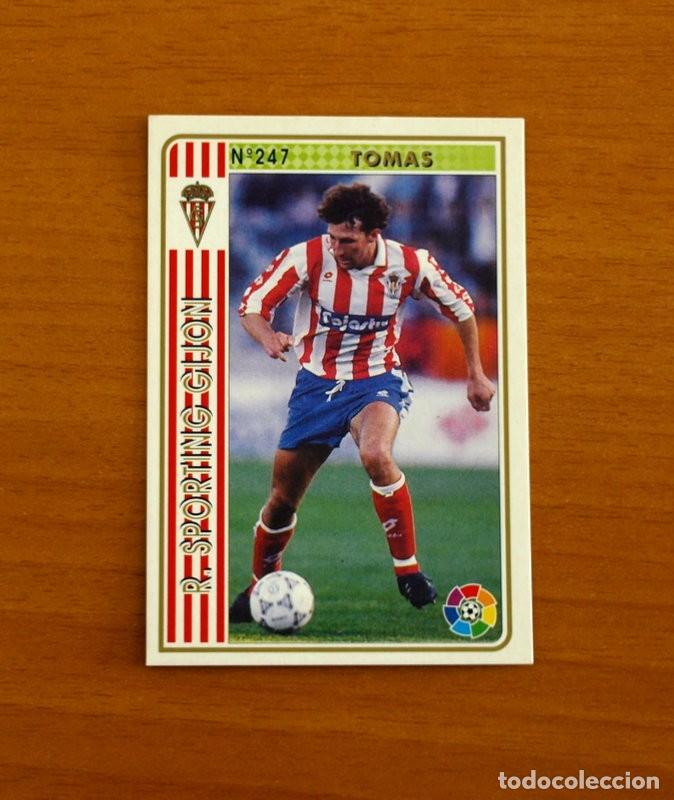 Cromos de F&uacute;tbol: Sporting de Gij&oacute;n -N&ordm; 247 Tom&aacute;s -Mundicromo Las Fichas de la Liga 1994-1995-94-95