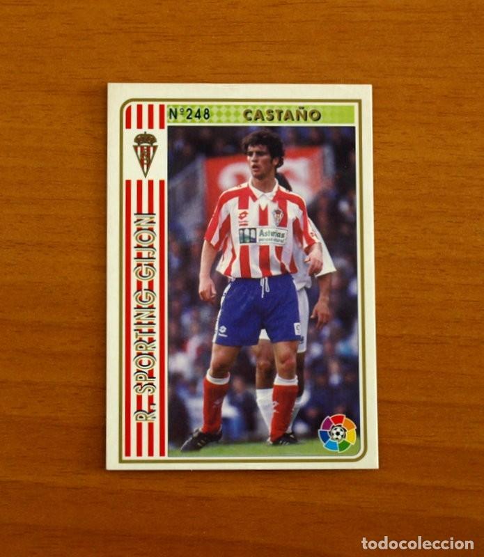 Cromos de F&uacute;tbol: Sporting de Gij&oacute;n -N&ordm; 248 Casta&ntilde;o -Mundicromo Las Fichas de la Liga 1994-1995-94-95