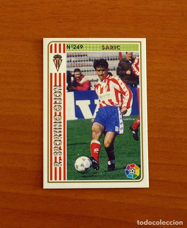 Cromos de F&uacute;tbol: Sporting de Gij&oacute;n -N&ordm; 249 Saric -Mundicromo Las Fichas de la Liga 1994-1995-94-95