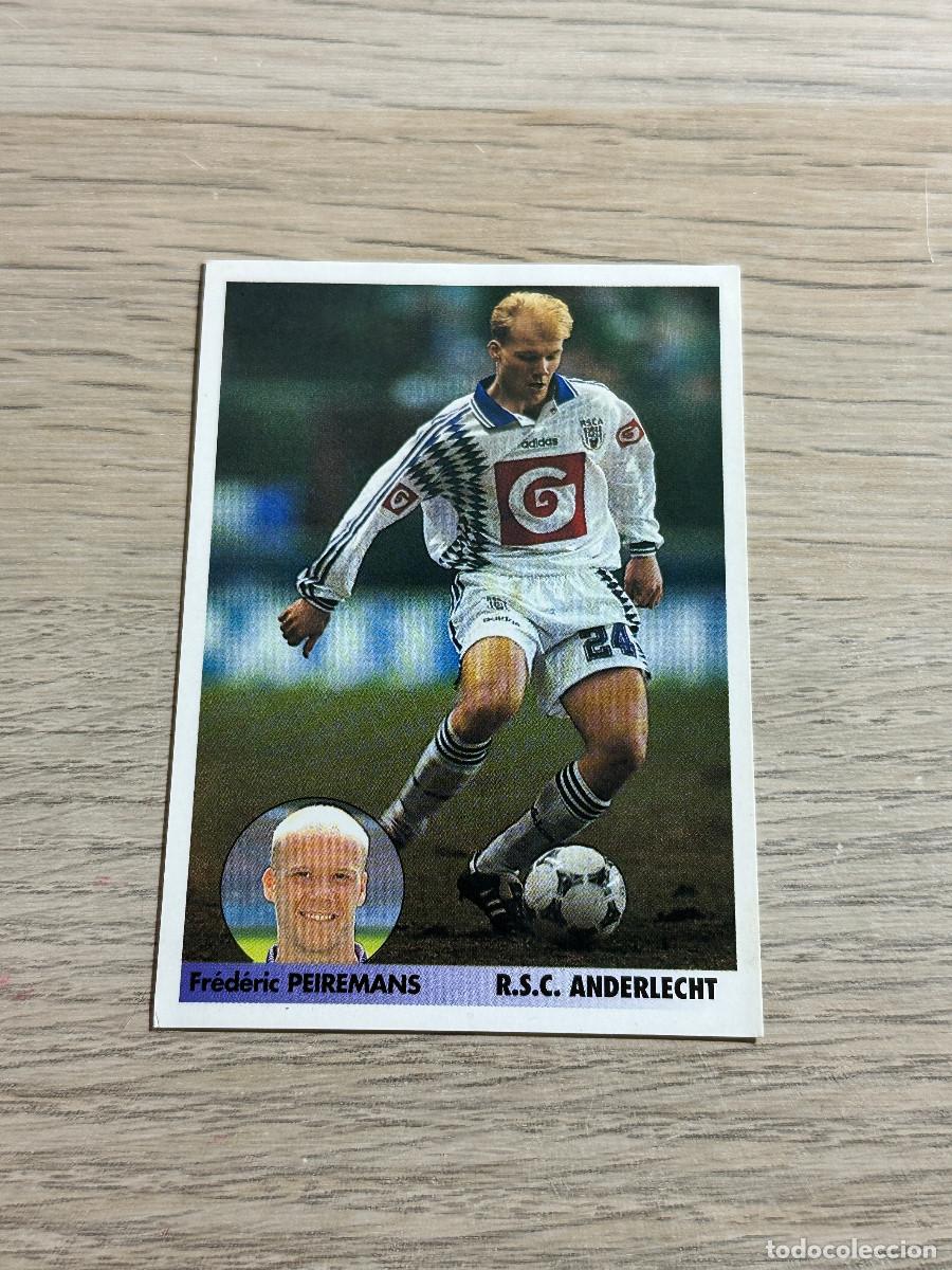 Cromos de f&uacute;tbol: PEIREMANS n&ordm; 3 ANDERLECHT LOS MEJORES EQUIPOS DE EUROPA 96 97 PANINI SIN PEGAR NUNCA PEGADO