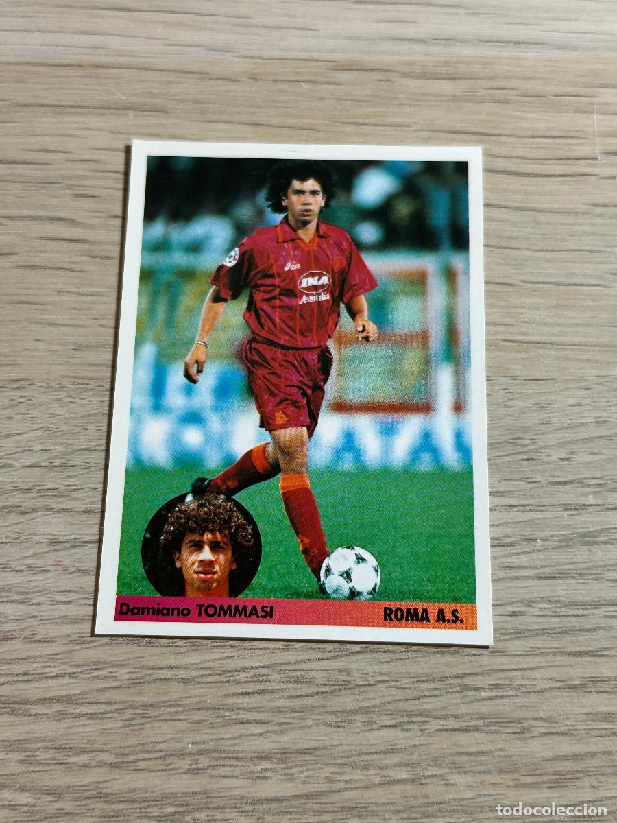 Figurine di Calcio: TOMMASI n&ordm; 244 ROMA LOS MEJORES EQUIPOS DE EUROPA 96 97 PANINI SIN PEGAR NUNCA PEGADO