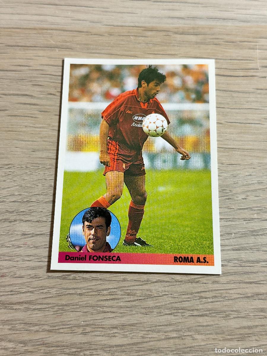 Fu&szlig;ball-Sticker: FONSECA n&ordm; 246 ROMA LOS MEJORES EQUIPOS DE EUROPA 96 97 PANINI SIN PEGAR NUNCA PEGADO