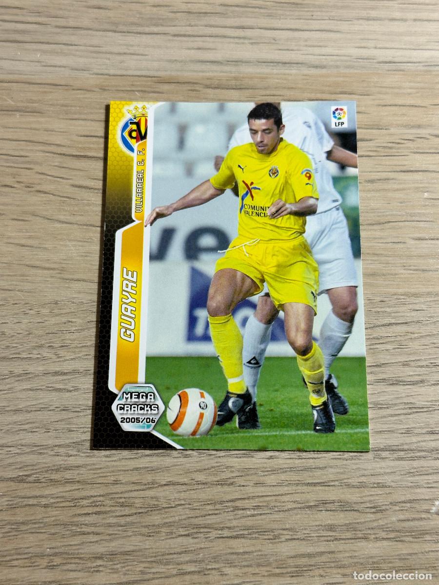 Cromos de F&uacute;tbol: GUAYRE N&ordm; 339 BIS VILLARREAL 2005 2006 PANINI MEGACRACKS 05 06