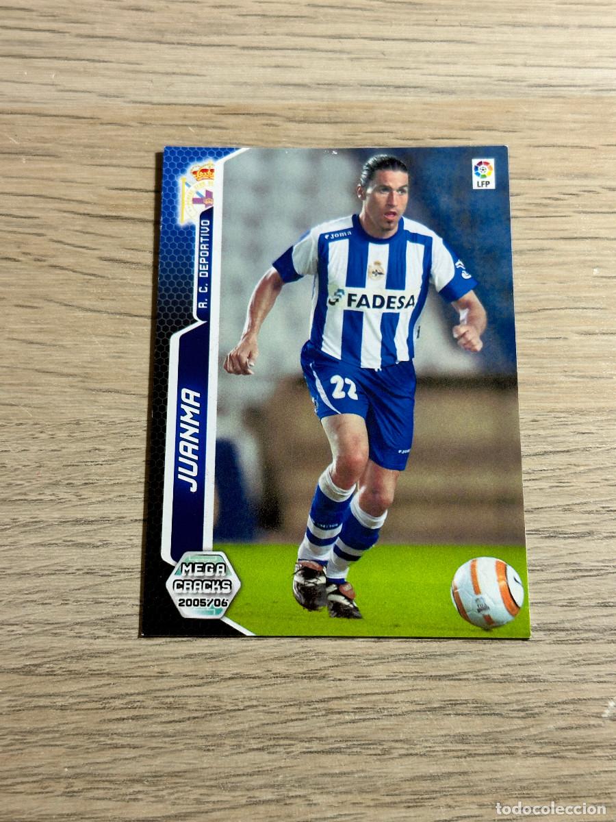 Cromos de Futebol: JUANMA N&ordm; 133 BIS DEPORTIVO 2005 2006 PANINI MEGACRACKS 05 06
