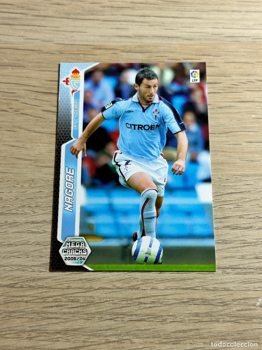 Cromos de f&uacute;tbol: NAGORE N&ordm; 117 CELTA 2005 2006 PANINI MEGACRACKS 05 06