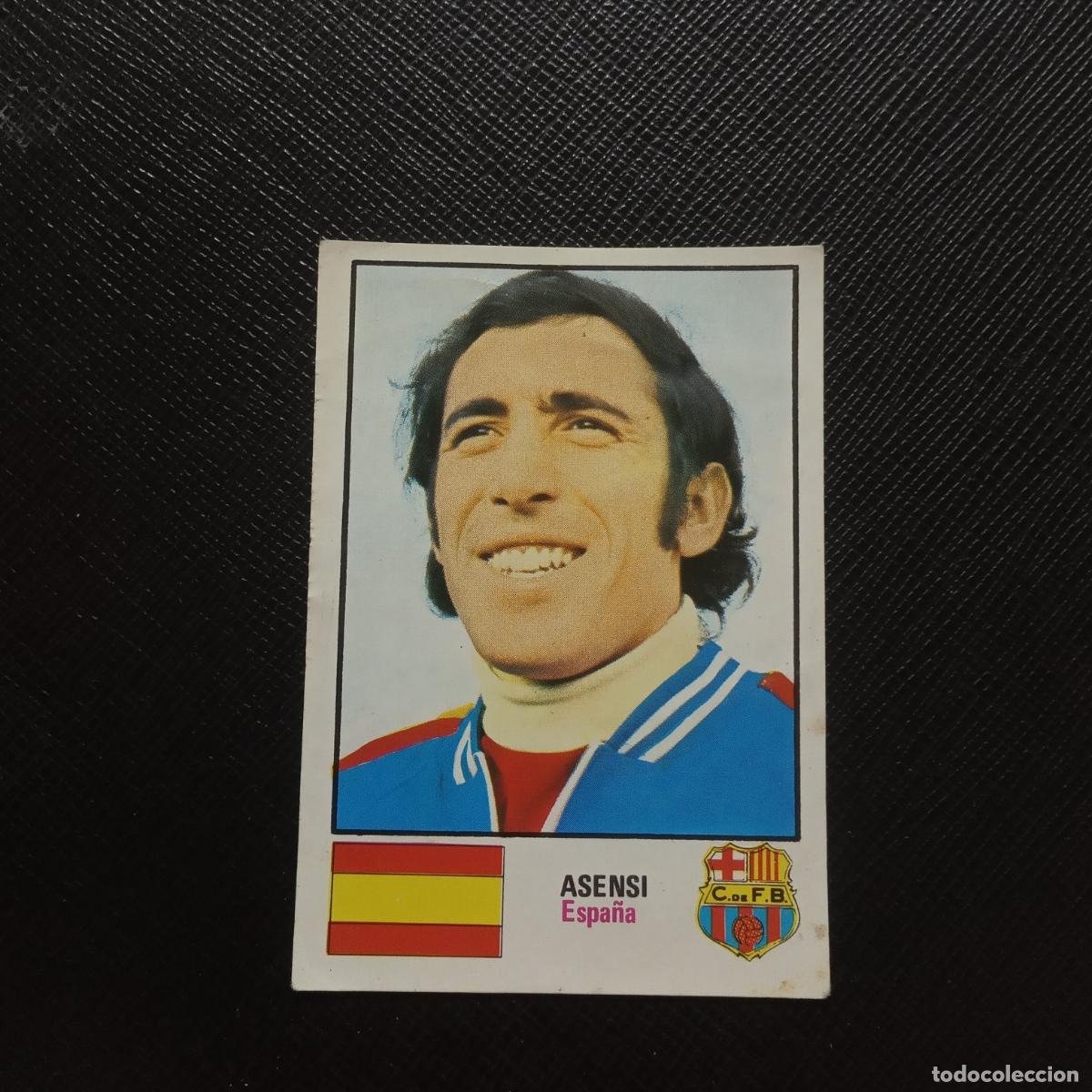 Figurine di Calcio: 23 ASENSI ESPA&Ntilde;A FHER MUNICH 1974 CROMO MUNDIAL FUTBOL 74 - SIN PEGAR - A106 PG91