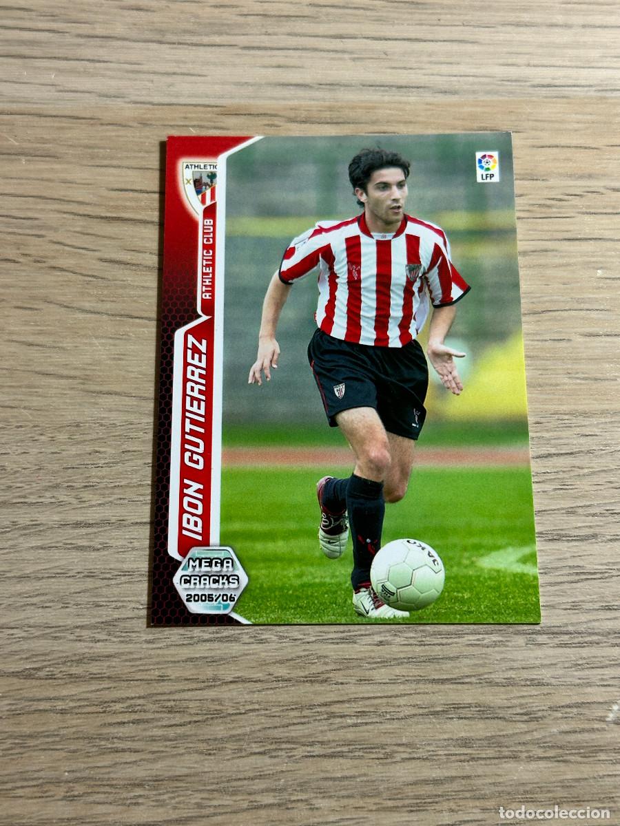 Cromos de F&uacute;tbol: IBON GUTIERREZ N&ordm; 33 BIS ATHLETIC CLUB 2005 2006 PANINI MEGACRACKS 05 06