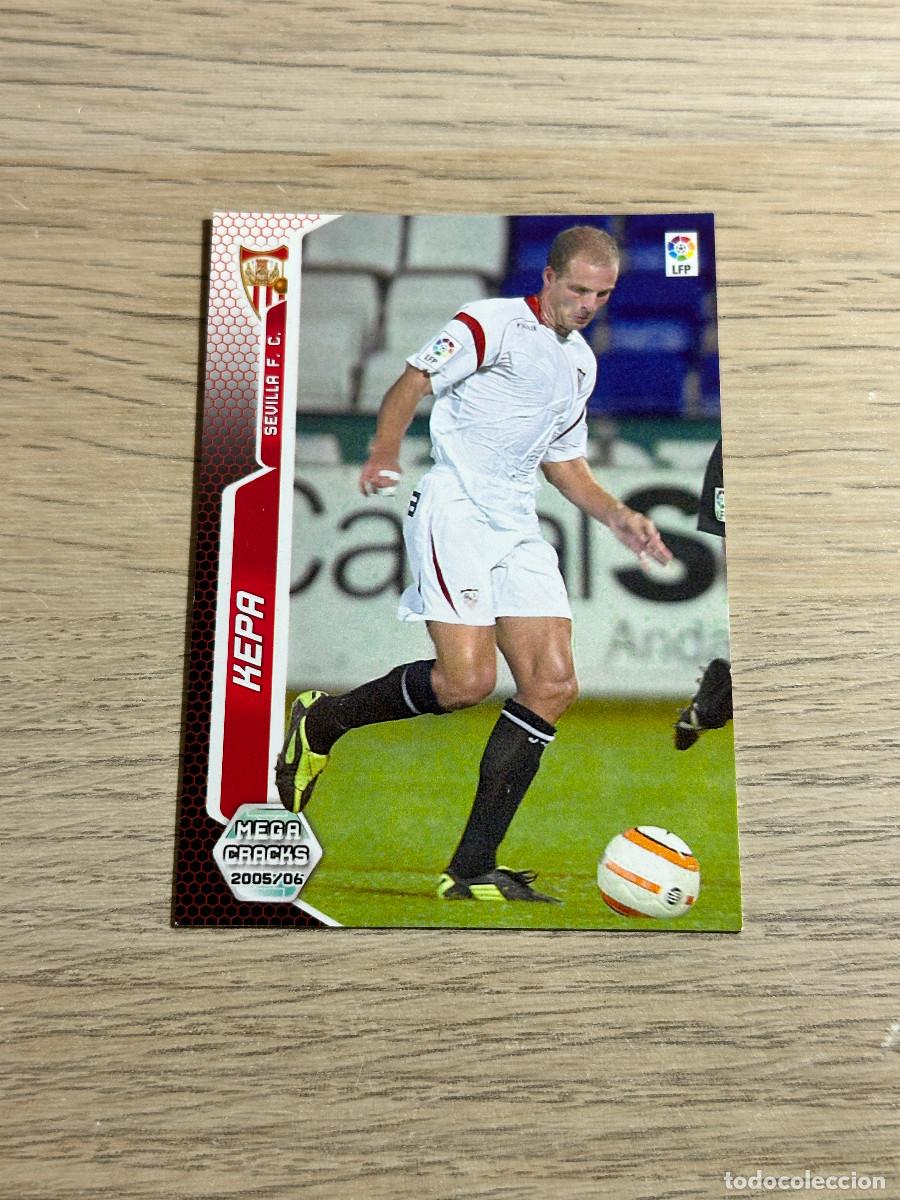 Fu&szlig;ball-Sticker: KEPA N&ordm; 287 BIS SEVILLA 2005 2006 PANINI MEGACRACKS 05 06