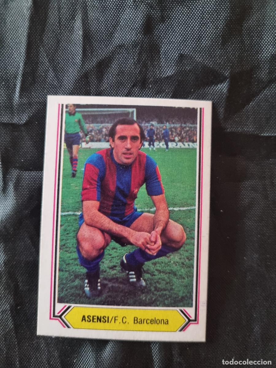 Fu&szlig;ball-Sticker: ASENSI. BARCELONA. SIN PEGAR. EDICIONES ESTE LIGA 80/81. 1980/81. 1980/1981. PEDIDO MINIMO 3&euro;