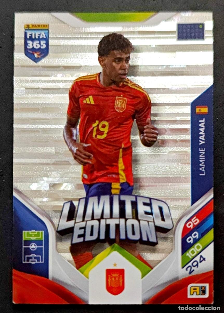 Cromos de F&uacute;tbol: Lamine Yamal - FC Barcelona - Espa&ntilde;a - LIMITED EDITION - PANINI Adrenalyn FIFA 365 2025 2026 25 26