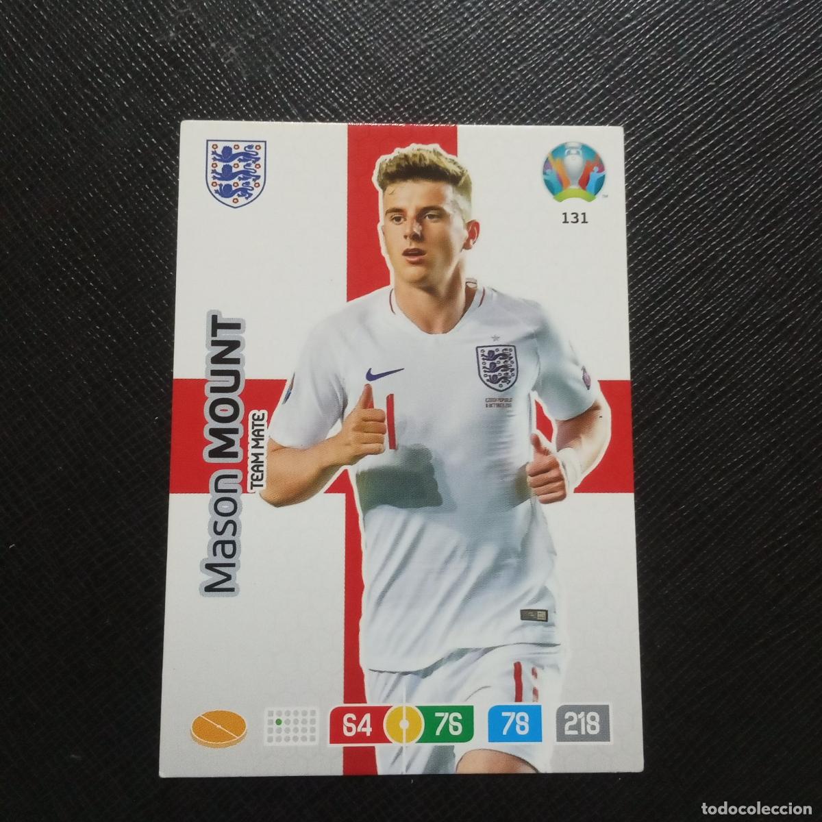 Cromos de Futebol: 131 MOUNT INGLATERRA PANINI ADRENALYN XL UEFA EURO 2020 CROMO FUTBOL 20 - A202 PG37