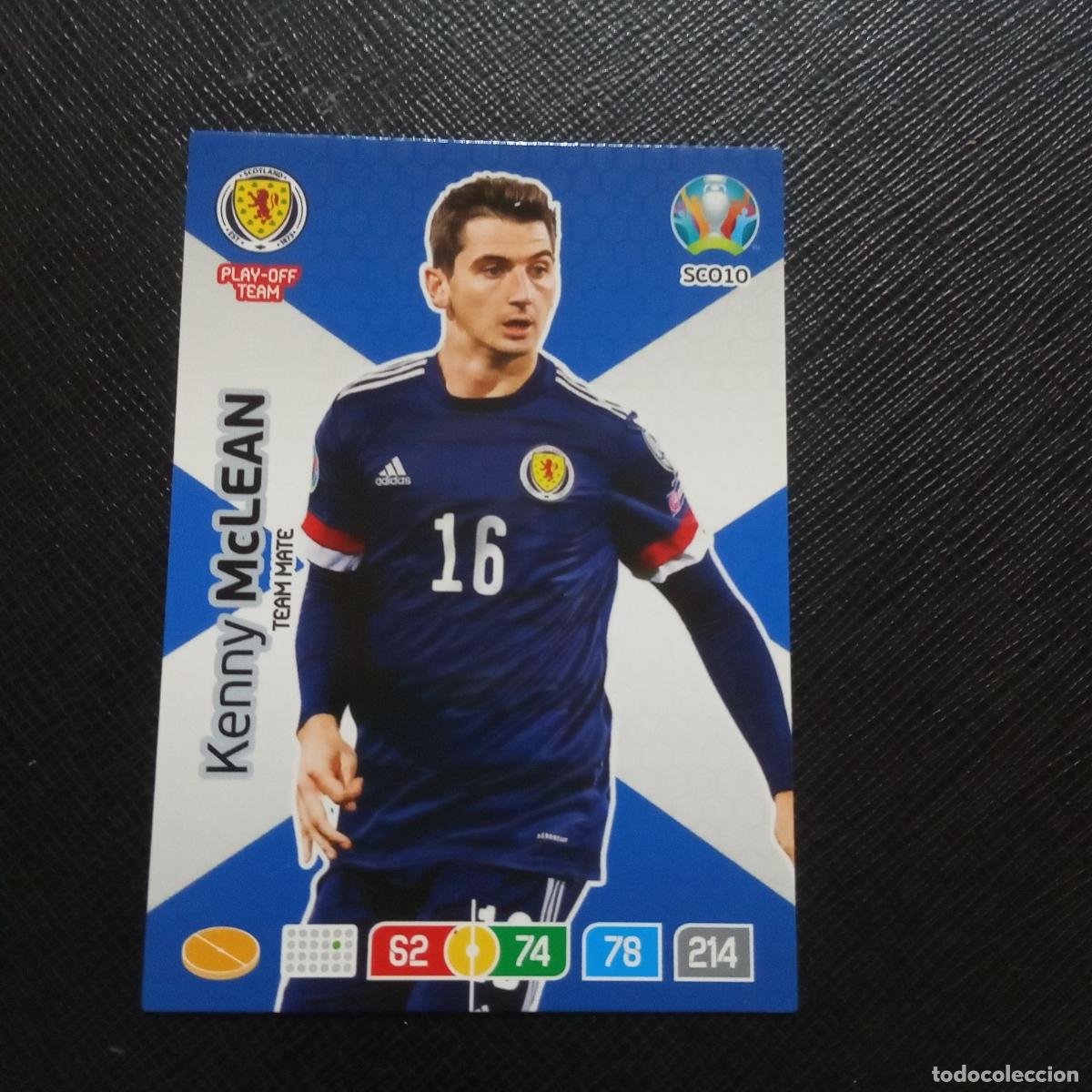 Figurine di Calcio: McLEAN ESCOCIA PANINI ADRENALYN XL UEFA EURO 2020 CROMO FUTBOL 20 - A202 PG55 ESPECIAL