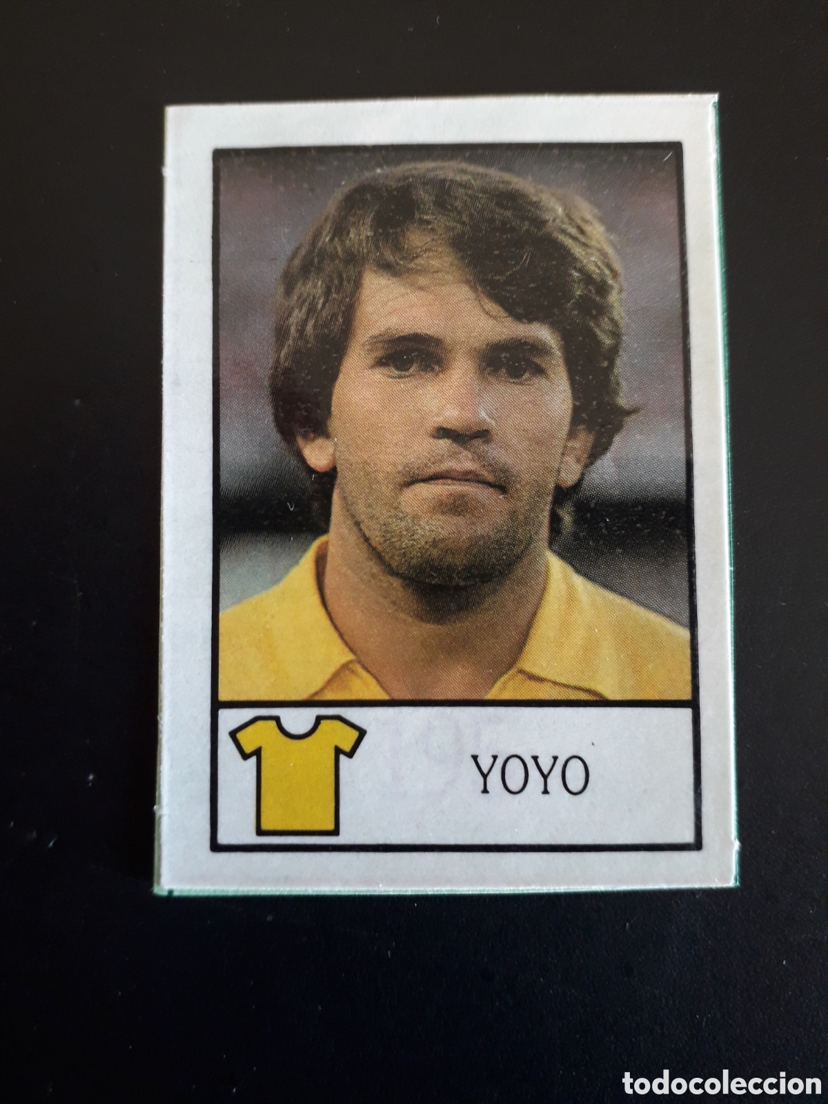 Cromos de F&uacute;tbol: YOYO LAS PALMAS N&deg; 195 BOLLYCAO 1987 1988. 87 88 RECORTADO PEDIDO M&Iacute;NIMO 3&euro;