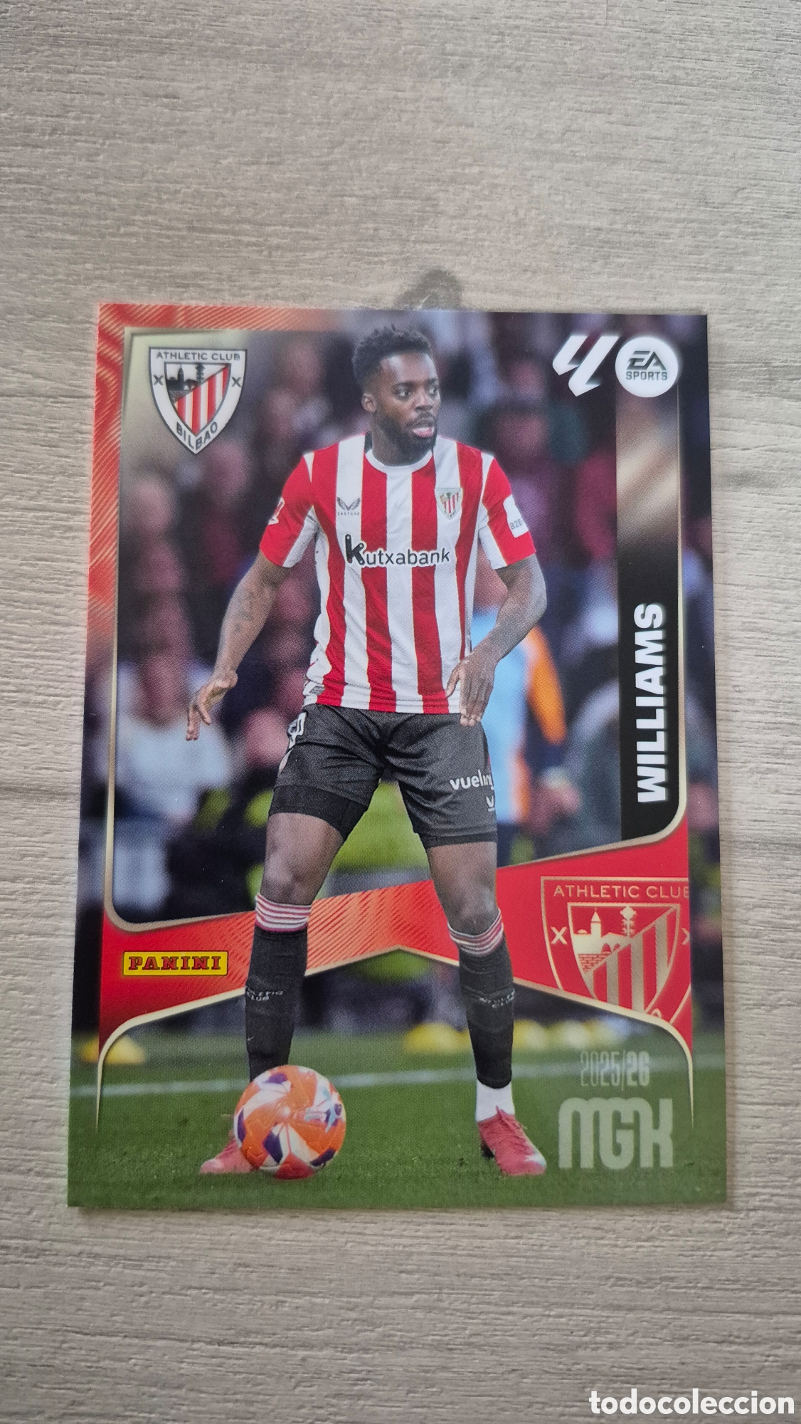 Cromos de Futebol: N&deg;51 Athletic Bilbao Williams Megacracks 25/26