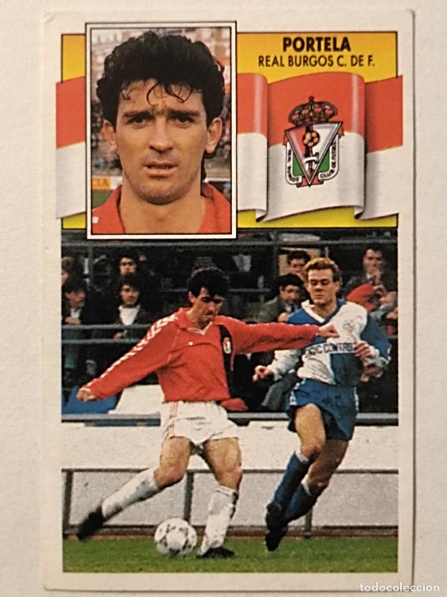 Fu&szlig;ball-Sticker: PORTELA REAL BURGOS 90/91 ESTE