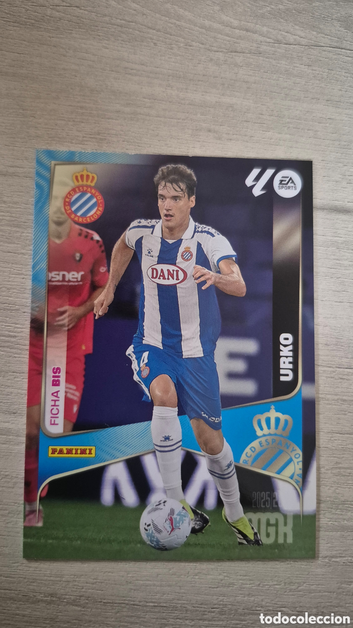 Cromos de Futebol: N&deg;156Bis Espanyol Urko Megacracks 25/26