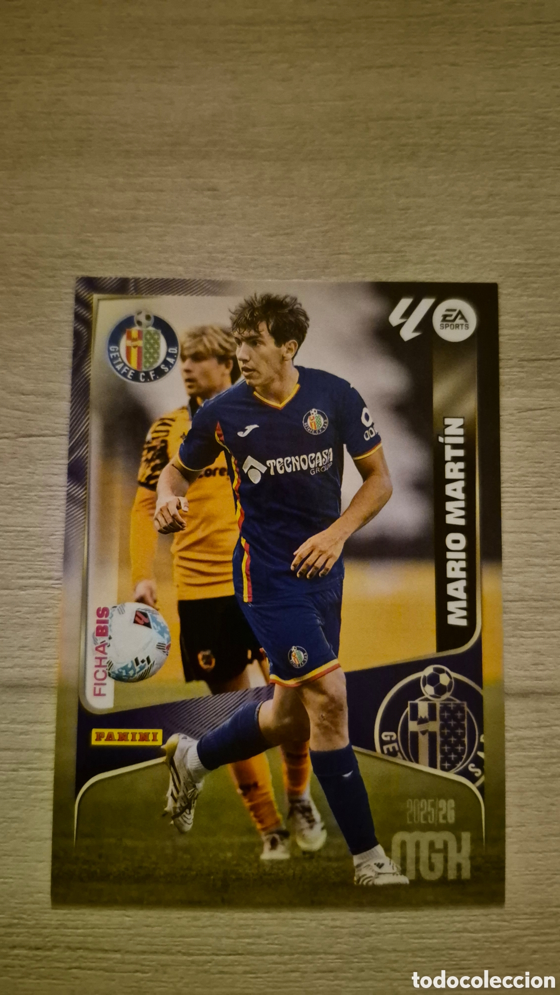 Fu&szlig;ball-Sticker: N&deg;175Bis Getafe Mario Mart&iacute;n Megacracks 25/26