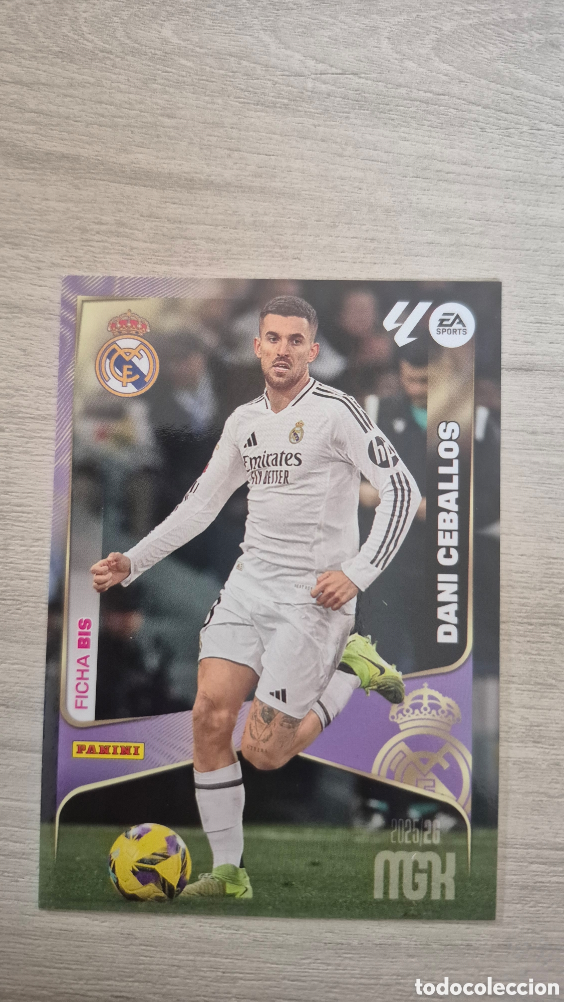 Fu&szlig;ball-Sticker: N&deg;227Bis Real Madrid Dani Ceballos Megacracks 25/26