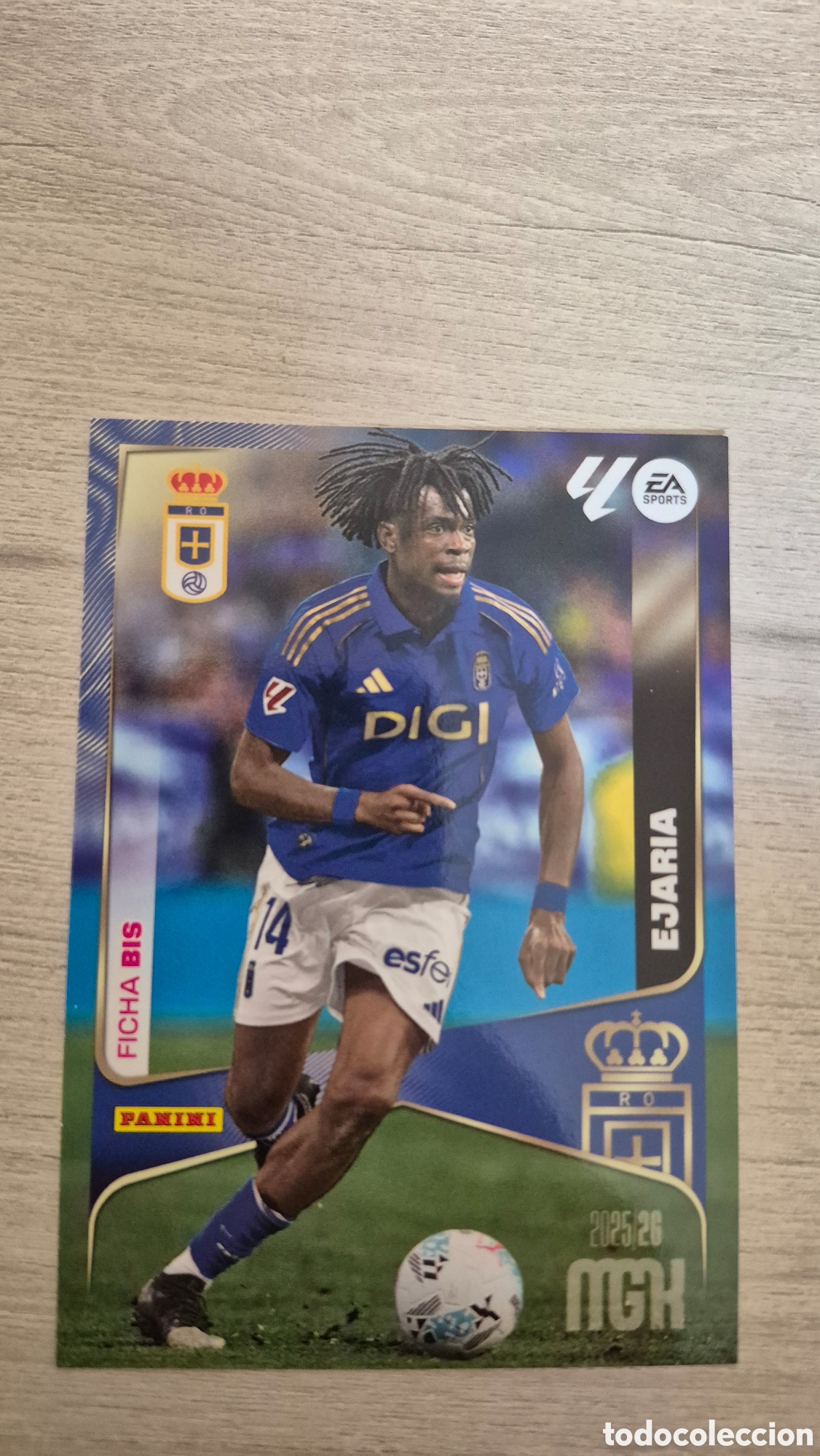 Figurine di Calcio: N&deg;284Bis Oviedo Ejaria Megacracks 25/26