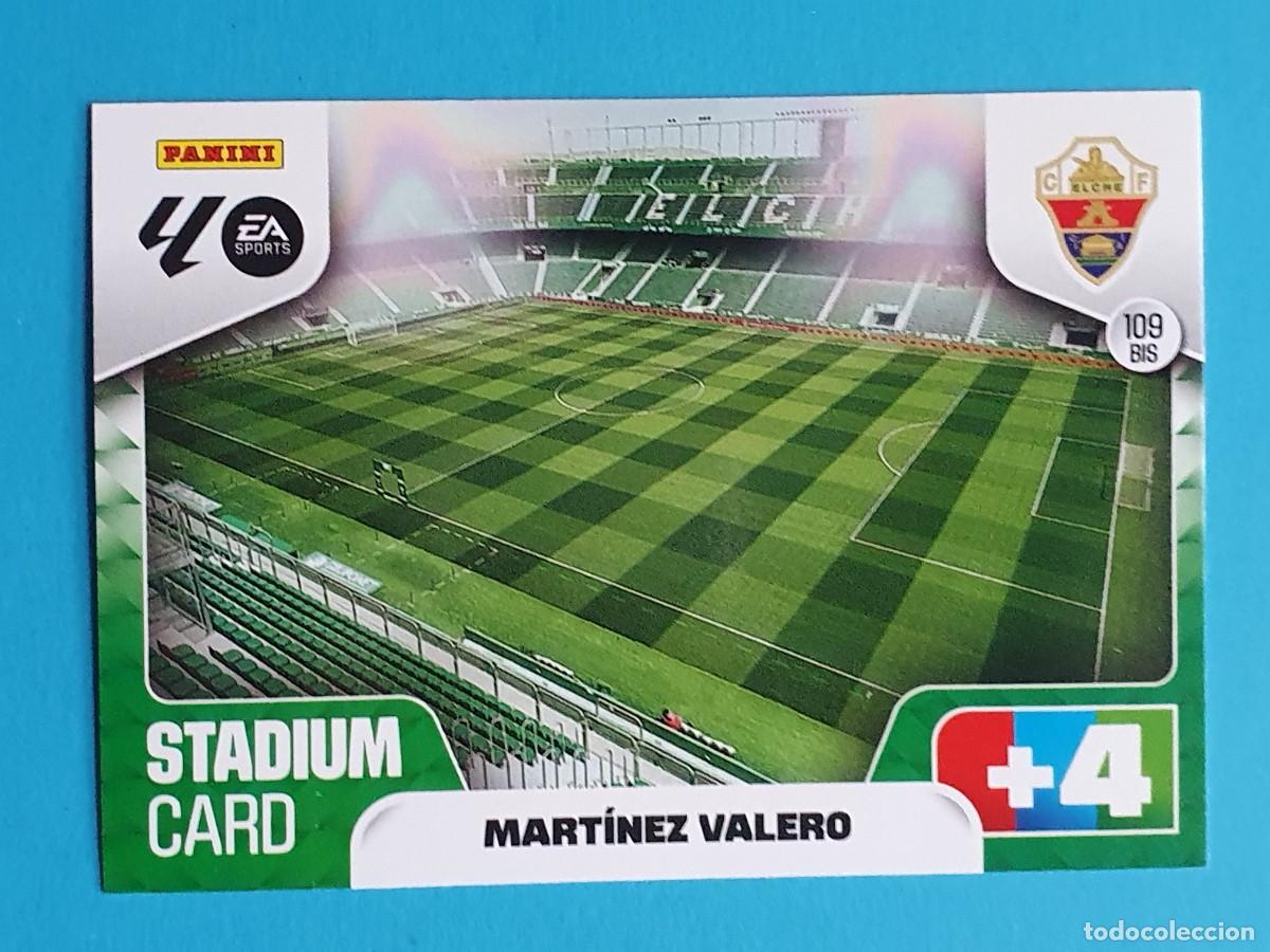 Figurine di Calcio: Stadium Card #109BIS MART&Iacute;NEZ VALERO (Elche) - Adrenalyn XL LaLiga 2025-26