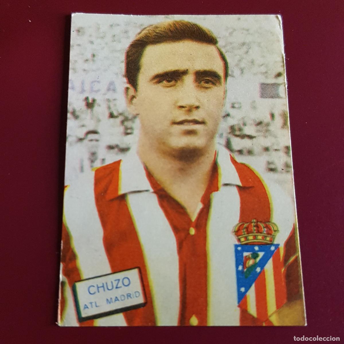 Fu&szlig;ball-Sticker: FHER DISGRA - CAMPEONATO DE LIGA 1961 1962 - 61 62 - A MADRID - CHUZO - NUNCA PEGADO