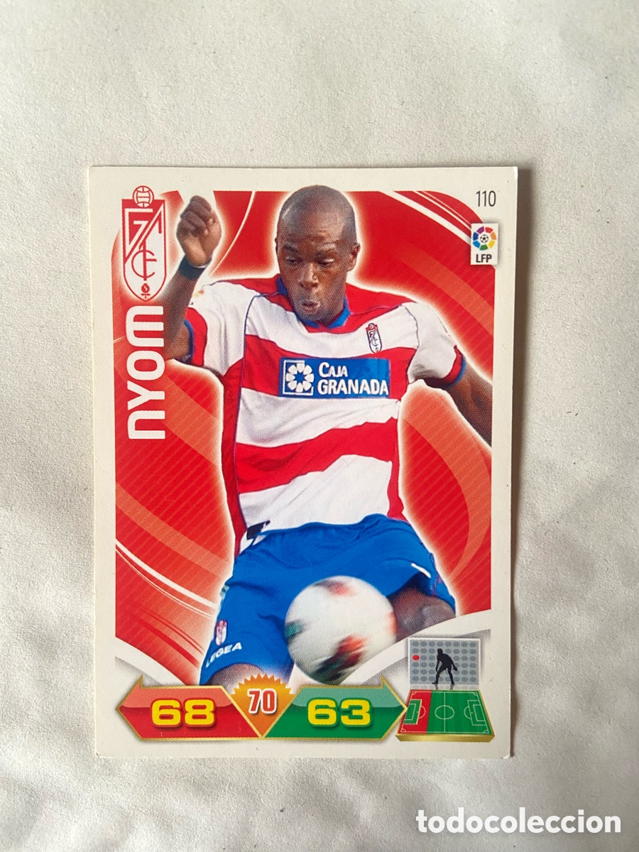Figurine di Calcio: Carta Nyom Granada CF 11/12