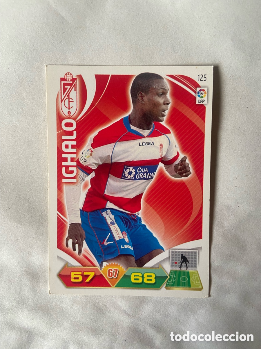 Figurine di Calcio: Carta Ighalo Granada CF 11/12