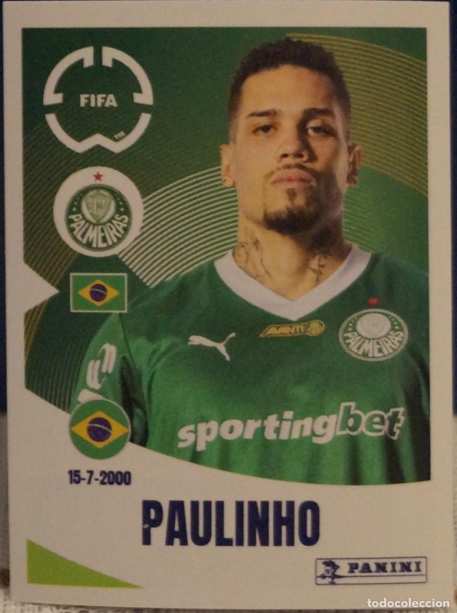 Football Stickers: CLUB WORLD CUP 25 / PAULINHO / PALMEIRAS / 17