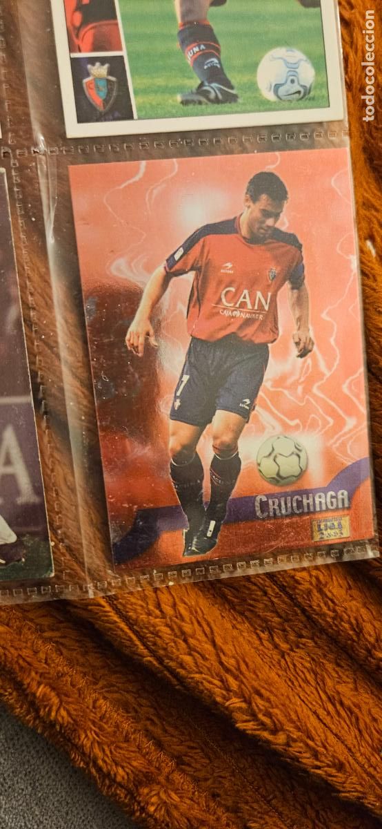 Figurine di Calcio: osasuna 459 cruchaga mundicromo 2002 2003 02 03 trading card