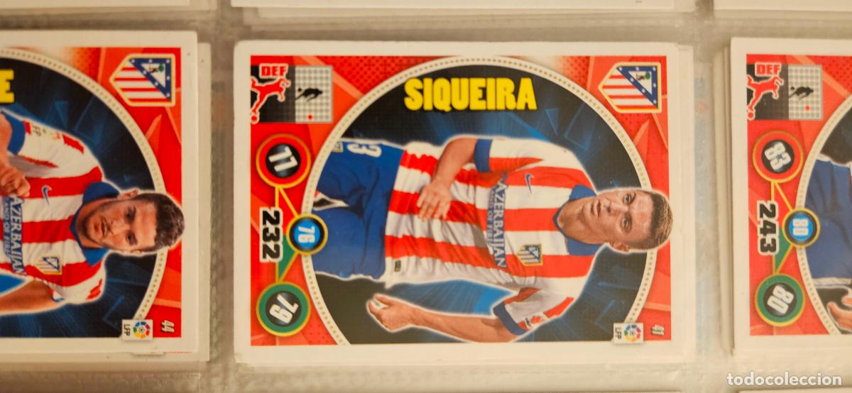Figurine di Calcio: atletico de madrid siqueira 41 adrelanyn 14 15 2014 2015 trading card