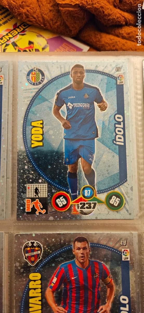 Cromos de F&uacute;tbol: idolo yoda 416 getafe adrenalyn 2014 2015 14 15 trading card