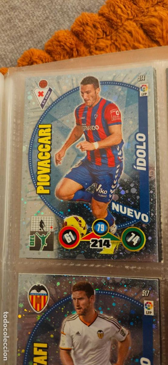 Fu&szlig;ball-Sticker: piovacardi 514 nuevo idolo eibar adrenalyn 2014 2014 14 15 trading card